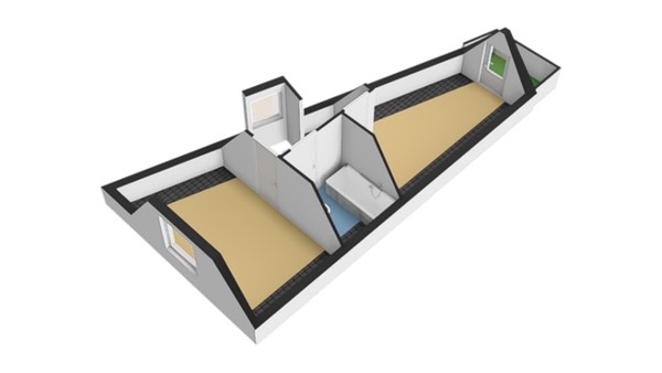 Floorplan - Nieuwe Binnenweg 452A, 3023 EZ Rotterdam